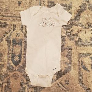 Poppi's princess onesie